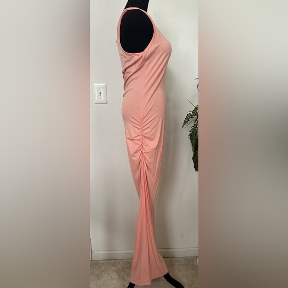 Victoria's Secret Pink Ruched Sheath Maxi Dress - Picture 5 of 7